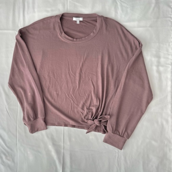 Beyond Yoga Smarten Up Pullover in Silverberry - Picture 4 of 7